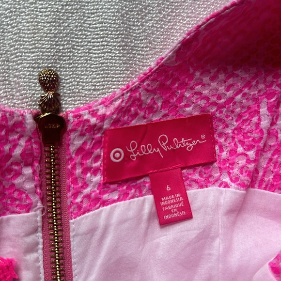 Lilly Pulitzer See Ya Later Shift Dress Sz 6 - Picture 8 of 12